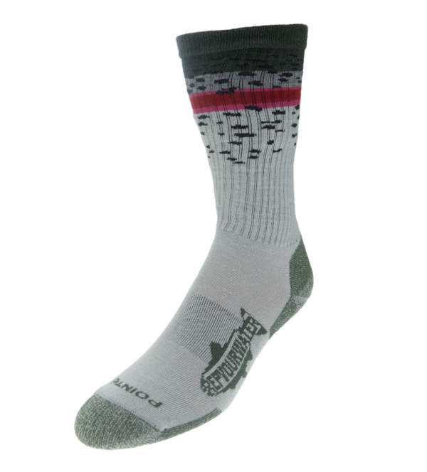 Rep Your Water Rainbow Trout Band Socks Rep Your Water Rainbow Trout Band Socks